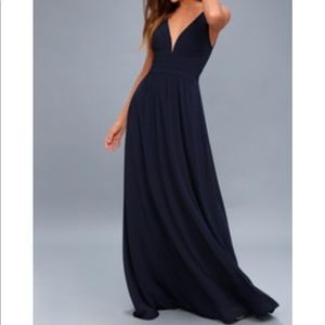 Brand new Lulus elegant ball gown